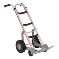 Self-Stabilizing Hand Truck, Dual Handle, Aluminum, 55'' Height, 500 lbs. Capacity Distribution Élite MP