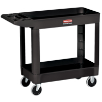 Heavy-Duty Utility Cart - 4520-89, 2 Tiers, 25-7/8" x 33-1/4" x 45-1/4", 500 lbs. Capacity Distribution Élite MP