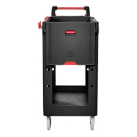Heavy-Duty Adaptable Utility Cart, 2 Tiers, 17-3/4" x 36" x 46-1/5", 500 lbs. Capacity Distribution Élite MP