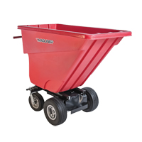 Chariot &agrave; bascule motoris&eacute;, Capacit&eacute; 13.5 cu.ft., 45" h x 27" la x 68" p Distribution Élite MP