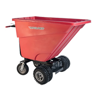Chariot &agrave; bascule motoris&eacute;, Capacit&eacute; 13.5 cu.ft., 45" h x 33-1/2" la x 68" p Distribution Élite MP
