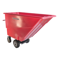 Chariot &agrave; bascule motoris&eacute;, Capacit&eacute; 27 cu. ft., 51" h x 81" la x 33" p Distribution Élite MP