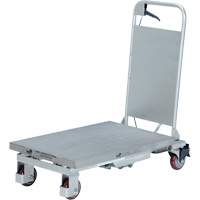Table &eacute;l&eacute;vatrice hydraulique manuelle &agrave; ciseaux, 27-1/2" lo x 17-5/8" la, Partiellement en acier inoxydable, Capacit&eacute; 400 lb Distribution Élite MP