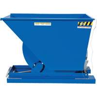 Self-Dumping Hopper, Steel, 3/4 cu.yd., Blue Distribution Élite MP