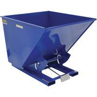 Self-Dumping Hopper, Steel, 2 cu.yd., Blue Distribution Élite MP
