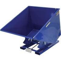 Self-Dumping Hopper, Steel, 2 cu.yd., Blue Distribution Élite MP