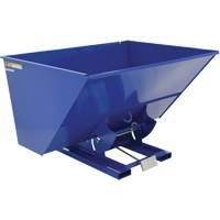 Self-Dumping Hopper, Steel, 3 cu.yd., Blue Distribution Élite MP