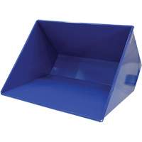 Self-Dumping Hopper, Steel, 3 cu.yd., Blue Distribution Élite MP