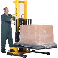 Manual Hydraulic Stacker, Hand Pump Operated, 2000 lbs. Capacity, 35" Max Lift Distribution Élite MP