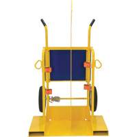 Chariot pour chalumeau et bouteille &agrave; gaz, Roues Rempli de mousse, Base de 24" la x 19-1/2" lo, 500 lb Distribution Élite MP