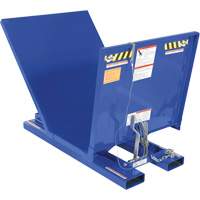Open Sided Hopper, Steel, 1 cu.yd., Blue Distribution Élite MP