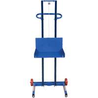 Plateforme &eacute;l&eacute;vatrice &agrave; profil bas pour charge l&eacute;g&egrave;re, M&eacute;canisme Treuil manuel, Capacit&eacute; de 400 lb, Levage max de 55" Distribution Élite MP