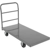 Platform Truck, 48" L x 24" W, 2000 lbs. Capacity, Rubber Casters Distribution Élite MP