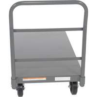 Platform Truck, 48" L x 24" W, 2000 lbs. Capacity, Rubber Casters Distribution Élite MP