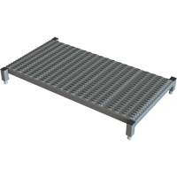 Adjustable Height One-Step Work Platform, 24" W x 48" D, 800 lbs. Capacity, All-Welded Distribution Élite MP
