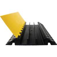 Powerhouse Heavy-Duty Straight Cable Protector, 3 Channels, 36" L x 19.75" W x 3" H Distribution Élite MP
