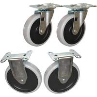 Flat Shelf Cart Caster Kit Distribution Élite MP