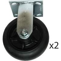 Roulettes fixes pour chariot &agrave; plateforme Distribution Élite MP