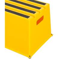 Escabeau industriel, 20-7/8" x 12-3/16" x Hauteur 12" Distribution Élite MP