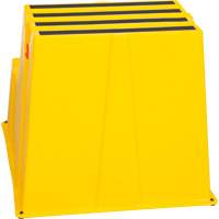 Escabeau industriel, 2 marches, 26" x 22-7/16" x Hauteur 19-11/16" Distribution Élite MP