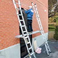 Planche de travail t&eacute;lescopique, 204" la x 12" pr, Capacit&eacute; de 250 lb, D&eacute;mont&eacute; Distribution Élite MP