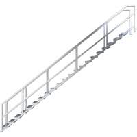 Syst&egrave;me d'escalier modulaire pour la construction de 17-21 marches SmartStairs, 157-1/2" ha Distribution Élite MP