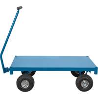 Chariot de ramassage &agrave; plateforme pour l'ext&eacute;rieur, 24" la x 48" la x Capacit&eacute; 1000 lb Distribution Élite MP