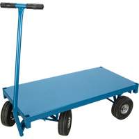 Chariot de ramassage &agrave; plateforme pour l'ext&eacute;rieur, 24" la x 48" la x Capacit&eacute; 1000 lb Distribution Élite MP