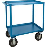 Outdoor Shelf Cart, 2 Tiers, 18" W x 39" H x 33" D, 1200 lbs. Capacity Distribution Élite MP