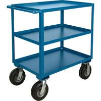 Outdoor Shelf Cart, 3 Tiers, 18" W x 39" H x 33" D, 1200 lbs. Capacity Distribution Élite MP