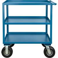 Outdoor Shelf Cart, 3 Tiers, 18" W x 39" H x 33" D, 1200 lbs. Capacity Distribution Élite MP