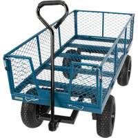 Wagon avec c&ocirc;t&eacute;s rabattables, 24" la x 48" la x Capacit&eacute; 800 lb Distribution Élite MP