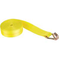 Logistic Strap, J-Hook, 2" W x 30' L, 1670 lbs. (757 kg) Working Load Limit Distribution Élite MP