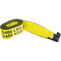 Logistic Strap, Flat Hook, 30' W x 4" L, 5400 lbs. (2449 kg) Working Load Limit Distribution Élite MP