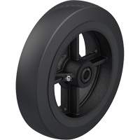 Black Rubber on Cast Iron Core Wheel Distribution Élite MP