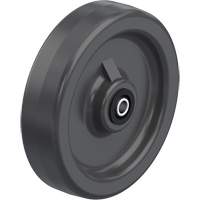 Roues ph&eacute;noliques pleines noires Distribution Élite MP