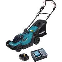 Ensemble de tondeuse sans fil 18V LXT, Pouss&eacute;e, &agrave; pile, Largeur de coupe 13" Distribution Élite MP