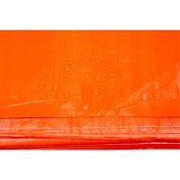 B&acirc;ches isol&eacute;es, Poly&eacute;thyl&egrave;ne, Orange, 20' x 12' x 8 mils Distribution Élite MP
