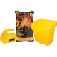 Ensemble de produit de d&eacute;glaçage intense Firestorm avec 56 sacs, Sac, 44 lb (20 kg), Point de fonte -32°C (-25°F) Distribution Élite MP