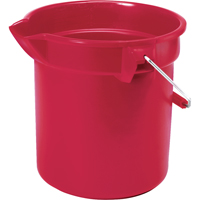 Seau Brute, Capacit&eacute; de 3.5 gal. US (14 pintes), Rouge Distribution Élite MP