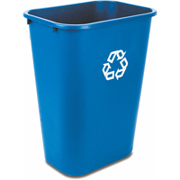 Contenant de recyclage, De bureau, Plastique, 41-1/4 pintes US Distribution Élite MP