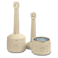 Cendriers Smoker's Cease-Fire, Sur pied, Plastique, Capacit&eacute; 4 gal. US, Hauteur 38-1/2" Distribution Élite MP