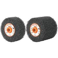 FX Flex Drum, 4-1/4" Dia. x 2" W, 5/8"-11 Arbor, Flex Coarse Grit Distribution Élite MP