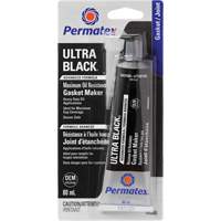 Ultra Black&reg; Gasket Maker, Tube, Black Distribution Élite MP
