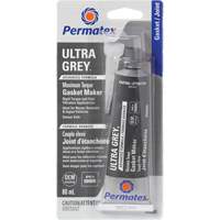 Ultra Grey&reg; Gasket Maker, Tube, 80 ml, -54°C - 260°C/-65°F - 500°F Distribution Élite MP
