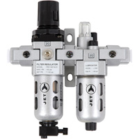 AFRLCM14 2-Piece Miniature Air Filter, Regulator & Lubricator, 1/4" NPT Distribution Élite MP