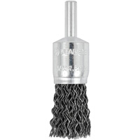 Brosse &agrave; fils cr&ecirc;p&eacute;s mont&eacute;e sur mandrin E050-20, 1/2", Fils 0,02", Tige 1/4" Distribution Élite MP