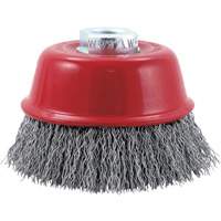 Brosse-boisseau &agrave; fils cr&ecirc;p&eacute;s, 3-1/4", Fils 0,014" Distribution Élite MP