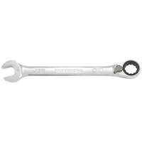 Long Pattern Reversible Ratcheting Combination Wrench, 7/16", Chrome Finish Distribution Élite MP