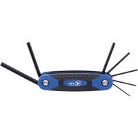 JFHK-7M Folding Hex Key Set, 7 Pcs., Metric Distribution Élite MP
